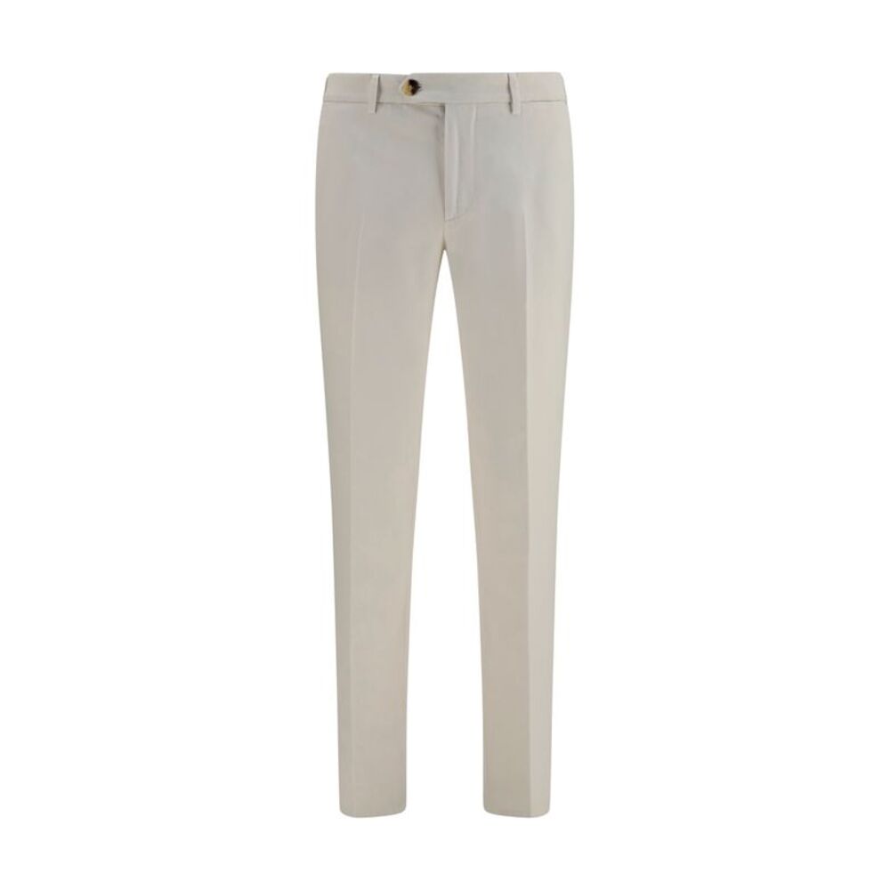 Brunello Cucinelli Men Dyed Cotton Pants